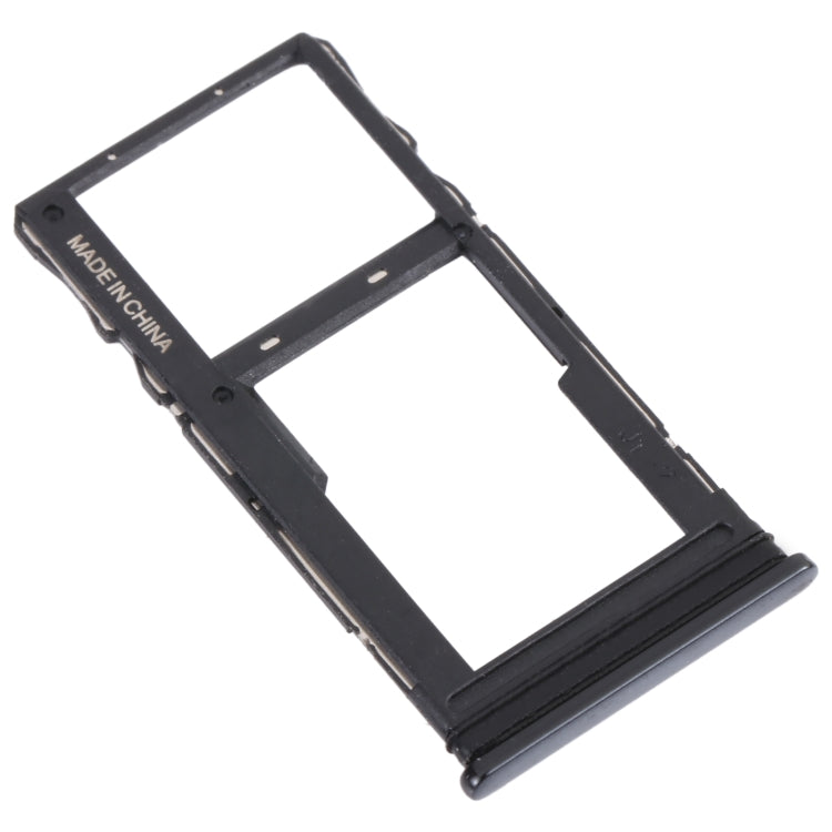 For TCL 20 5G Original SIM Card Tray + SIM / Micro SD Card Tray(Black) - For TCL by PMC Jewellery | Online Shopping South Africa | PMC Jewellery