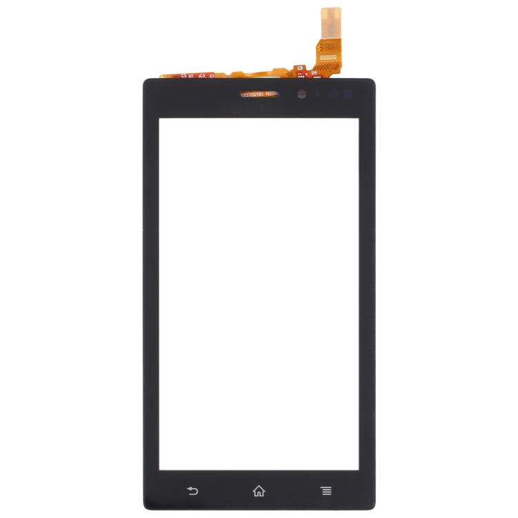 Original Touch Panel For Sony Xperia Sola MT27i(Black) - Touch Panel by PMC Jewellery | Online Shopping South Africa | PMC Jewellery