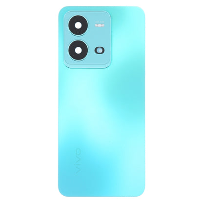 For vivo V25 Original Battery Back Cover with Camera Lens Cover(Blue) - Back Cover by PMC Jewellery | Online Shopping South Africa | PMC Jewellery