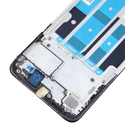 For OPPO A58 Original Front Housing LCD Frame Bezel Plate - Frame Bezel Plate by PMC Jewellery | Online Shopping South Africa | PMC Jewellery