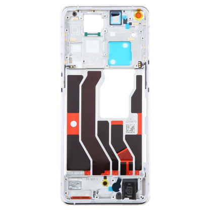 For OPPO Find X3 Original Front Housing LCD Frame Bezel Plate (Silver) - Frame Bezel Plate by PMC Jewellery | Online Shopping South Africa | PMC Jewellery