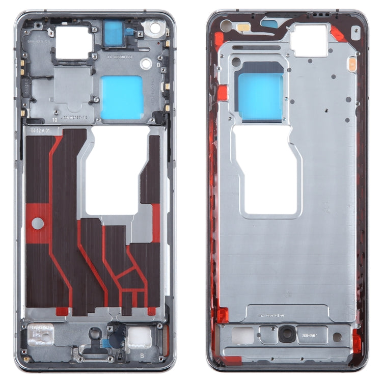 For OPPO Find X3 Pro Original Front Housing LCD Frame Bezel Plate (Black) - Frame Bezel Plate by PMC Jewellery | Online Shopping South Africa | PMC Jewellery