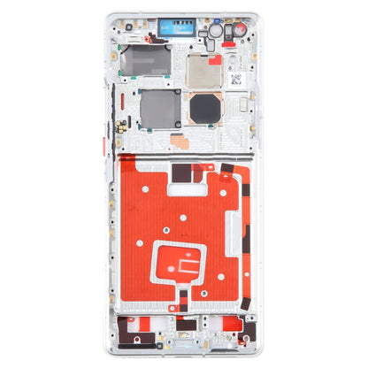 For Huawei Mate 40 Pro Original Front Housing LCD Frame Bezel Plate(Silver) - Full Housing Cover by PMC Jewellery | Online Shopping South Africa | PMC Jewellery