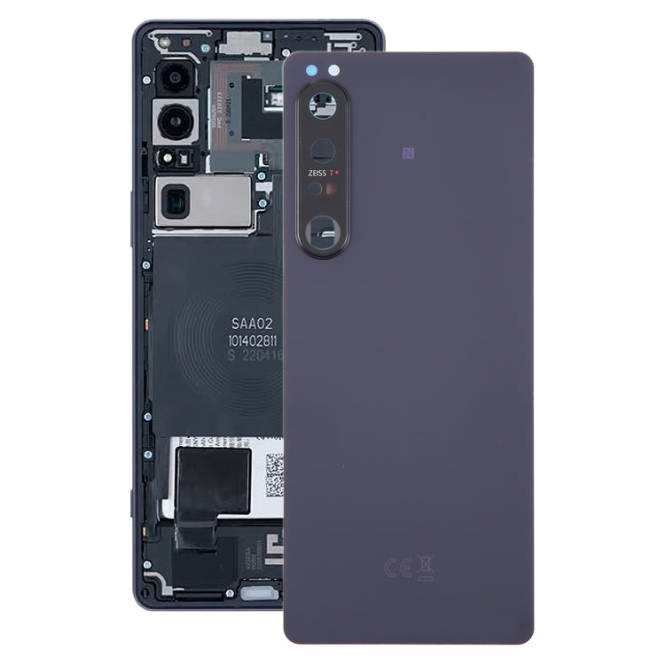 For Sony Xperia 1 IV Original Battery Back Cover(Violet) - Back Cover by PMC Jewellery | Online Shopping South Africa | PMC Jewellery