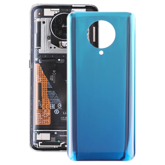 For Xiaomi Poco F2 Pro OEM Glass Battery Back Cover(Blue) - Back Cover by PMC Jewellery | Online Shopping South Africa | PMC Jewellery