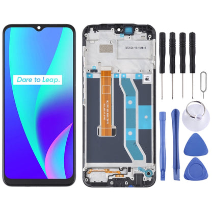 Original LCD Screen and Digitizer Full Assembly With Frame for OPPO Realme C15 RMX2180(Qualcomm Version) - LCD Screen by PMC Jewellery | Online Shopping South Africa | PMC Jewellery