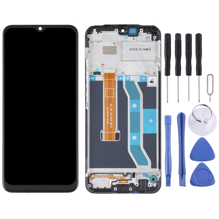 Original LCD Screen and Digitizer Full Assembly With Frame for OPPO Realme C15 RMX2180(Qualcomm Version) - LCD Screen by PMC Jewellery | Online Shopping South Africa | PMC Jewellery