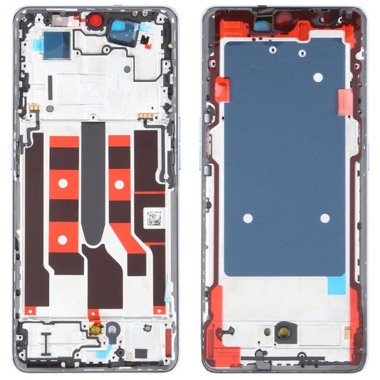 For OPPO A1 Pro Original Front Housing LCD Frame Bezel Plate (Blue) - Frame Bezel Plate by PMC Jewellery | Online Shopping South Africa | PMC Jewellery