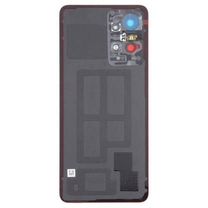 For OPPO Reno7 Pro Original Battery Back Cover with Camera Lens Cover(Black) - Back Cover by PMC Jewellery | Online Shopping South Africa | PMC Jewellery