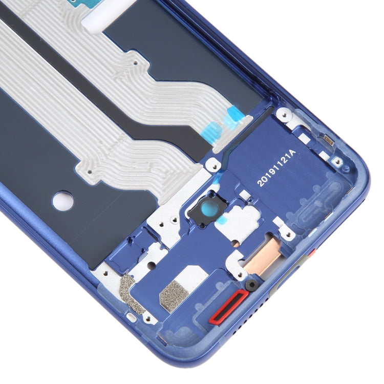 For ZTE Axon 10 Pro 5G Middle Frame Bezel Plate (Blue) - For ZTE by PMC Jewellery | Online Shopping South Africa | PMC Jewellery