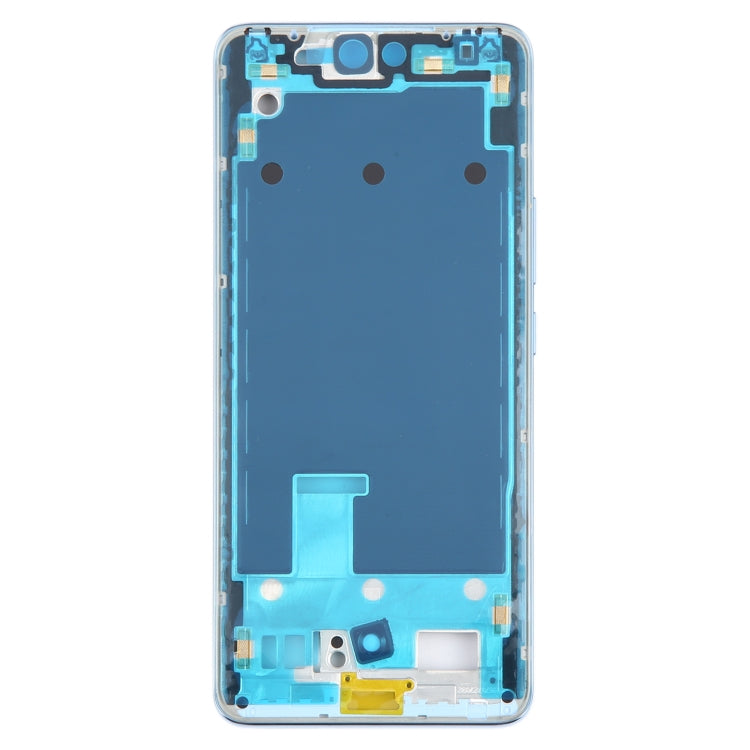 For Xiaomi 13 Lite Original Front Housing LCD Frame Bezel Plate (Blue) - Frame Bezel Plate by PMC Jewellery | Online Shopping South Africa | PMC Jewellery