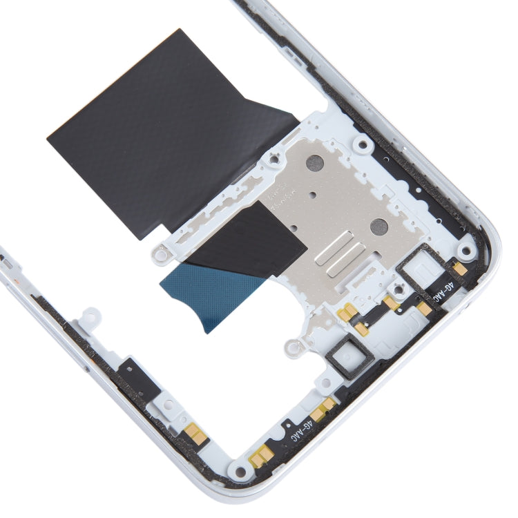 For Xiaomi Redmi 12 4G Original Front Housing LCD Frame Bezel Plate (Silver) - Frame Bezel Plate by PMC Jewellery | Online Shopping South Africa | PMC Jewellery