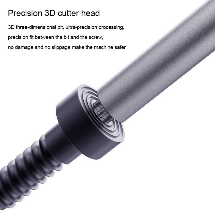 Qianli i-Thor S2 Precision 3D Texture Hollow Cross Tip Middle Bezel Screwdriver - Screwdriver by QIANLI | Online Shopping South Africa | PMC Jewellery