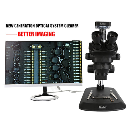 Kaisi 37050 7X-50X Trinocular Microscope with Light - Microscope Magnifier Series by Kaisi | Online Shopping South Africa | PMC Jewellery