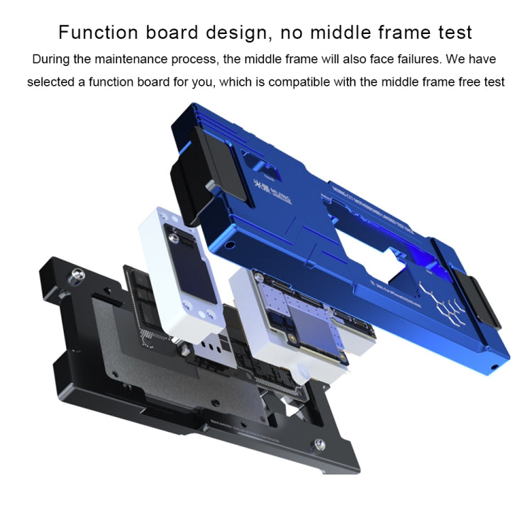 MiJing C17 Main Board Function Testing Fixture For iPhone X / XS / XS Max - Repair Platform by MIJING | Online Shopping South Africa | PMC Jewellery