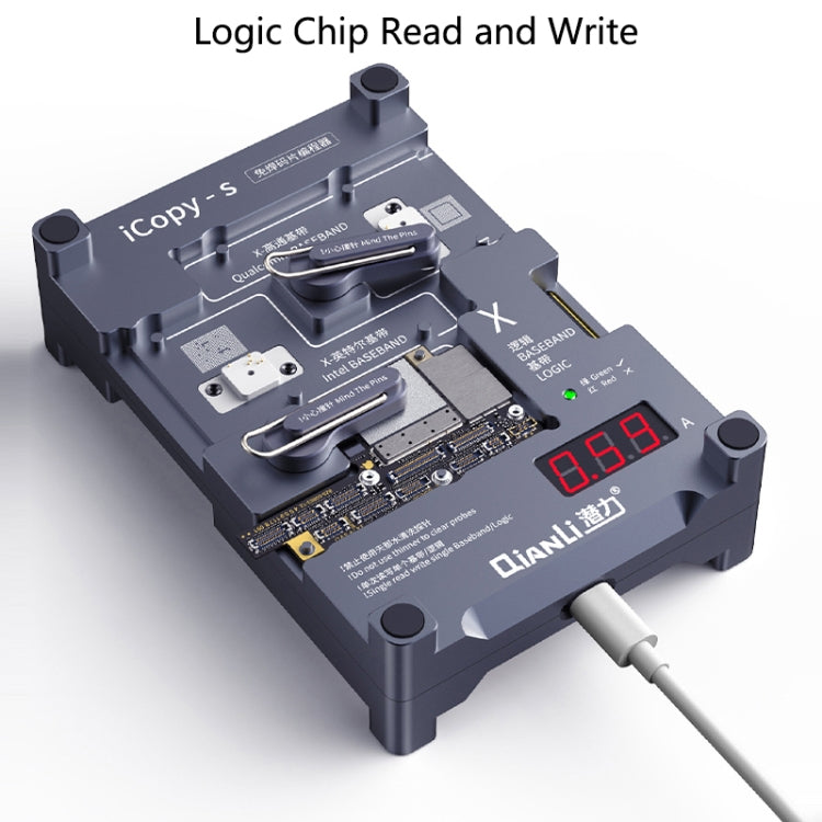 Qianli iCopy-S Double Sided Chip Test Stand 4 in1 Logic Baseband EEPROM Chip Non-removal For iPhone 6 / 6 Plus / 6S / 6S Plus - Repair Platform by QIANLI | Online Shopping South Africa | PMC Jewellery