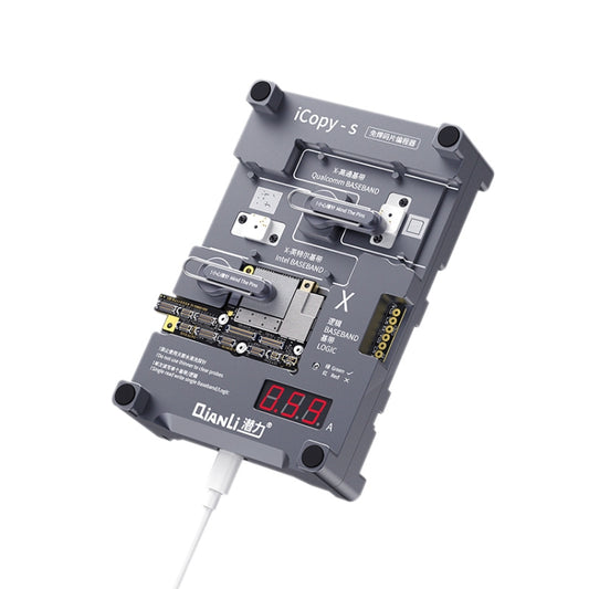 Qianli iCopy-S Double Sided Chip Test Stand 4 in1 Logic Baseband EEPROM Chip Non-removal For iPhone X / XS / XR / XS Max - Repair Platform by QIANLI | Online Shopping South Africa | PMC Jewellery