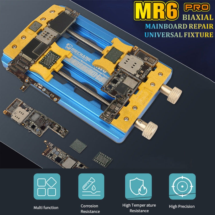 MECHANIC MR6 PRO Double-Bearings PCB Board Soldering Repair Fixture - Repair Platform by MECHANIC | Online Shopping South Africa | PMC Jewellery
