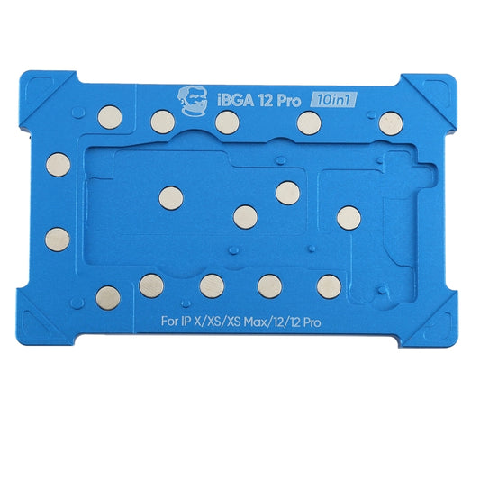 Mechanic iBGA 12 Pro 10 in 1 BGA Reballing Stencil Platform for iPhone X~12 Pro Max - Repair Platform by MECHANIC | Online Shopping South Africa | PMC Jewellery