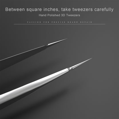 2UUL Hand Polished 3D Tweezer - Tweezers by 2UUL | Online Shopping South Africa | PMC Jewellery