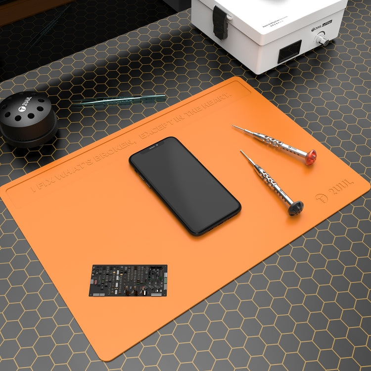 2UUL Heat Resisting Silicone Pad (Orange) - Working Mat by 2UUL | Online Shopping South Africa | PMC Jewellery