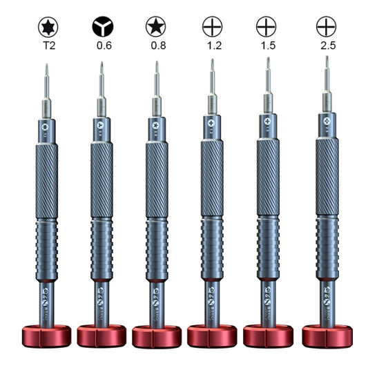 MECHANIC&XILI META Y 6 in 1 Alloy Magnetic Screwdriver Set for Mobile Phone Repair - Screwdriver by MECHANIC | Online Shopping South Africa | PMC Jewellery