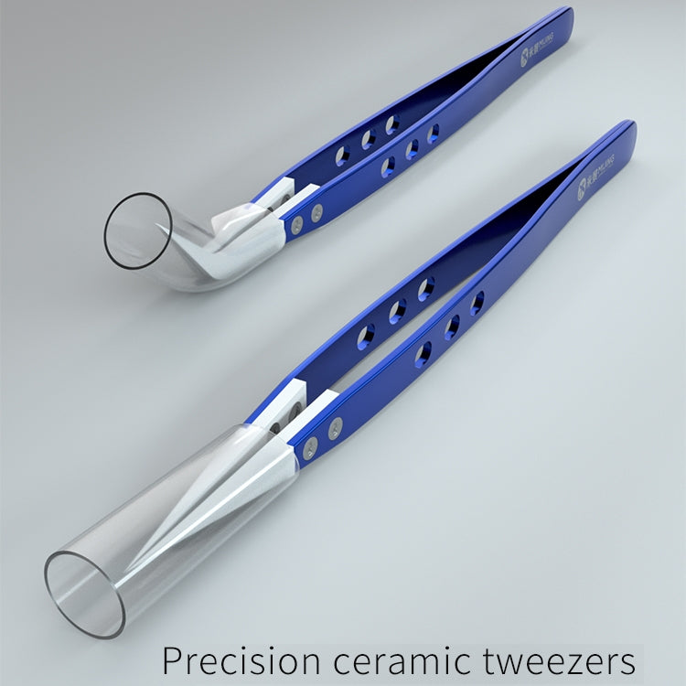 Mijing Antistatic Precision Diamagnetism Tweezers(Curved) - Tweezers by MIJING | Online Shopping South Africa | PMC Jewellery