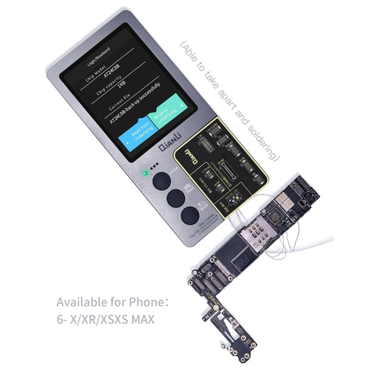 For iPhone 6 - 14 Pro Max 3 in 1 Qianli iCopy Plus 2.2 Repair Detection Programmer Set, Plug: EU - Repair Programmer by PMC Jewellery | Online Shopping South Africa | PMC Jewellery