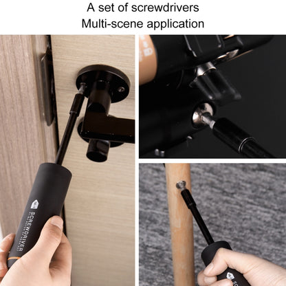 Original Xiaomi Youpin PETONEER JIUXUN 18 in 1 Screwdriver Set (Black) - Screwdriver Set by Xiaomi | Online Shopping South Africa | PMC Jewellery