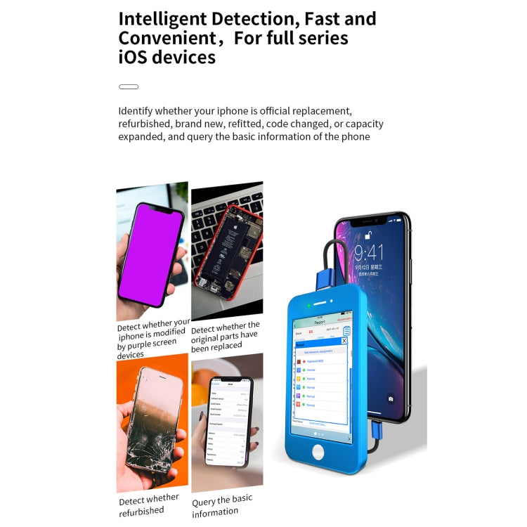 JCID Intelligent Handheld iDetector For Full Series iOS Devices - Others by JC | Online Shopping South Africa | PMC Jewellery