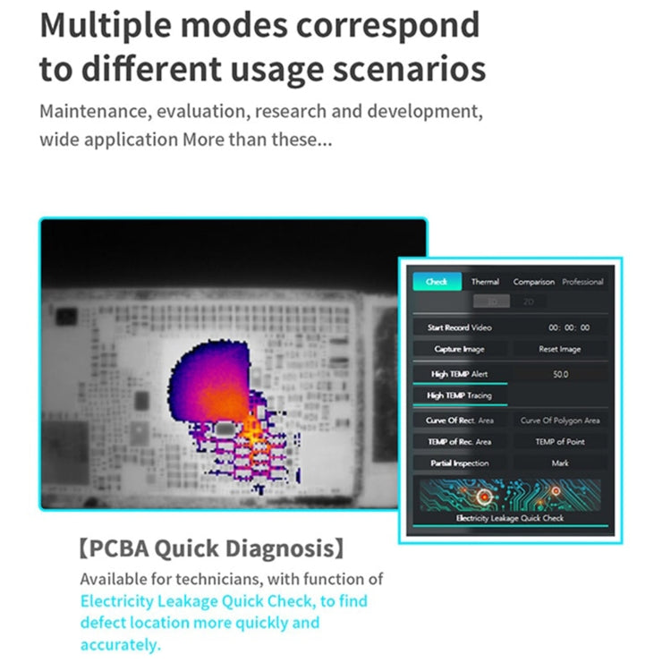 Qianli Super Cam X 3D Thermal imager Camera Phone PCB Troubleshoot Motherboard Repair Fault Diagnosis Instrument - Repair Platform by QIANLI | Online Shopping South Africa | PMC Jewellery