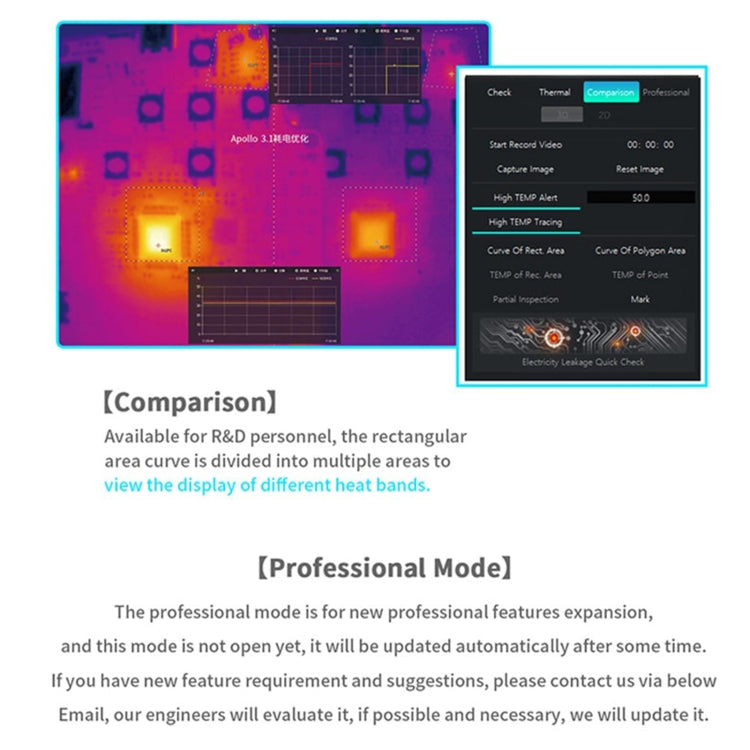 Qianli Super Cam X 3D Thermal imager Camera Phone PCB Troubleshoot Motherboard Repair Fault Diagnosis Instrument - Repair Platform by QIANLI | Online Shopping South Africa | PMC Jewellery