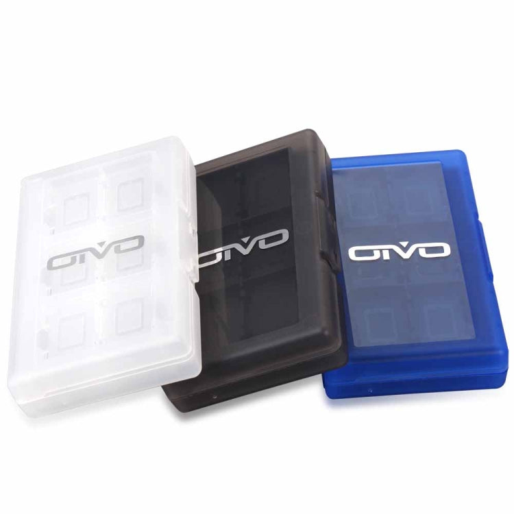 OIVO IV-SW029 24in1 Game Memory Card Storage Box Card Case Holder For Nintendo Switch(Blue) - Others by OIVO | Online Shopping South Africa | PMC Jewellery