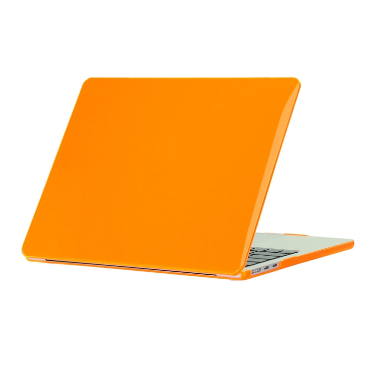 For MacBook Air 13.6 2022 A2681 ENKAY Crystal Laptop Protective Case (Orange) - MacBook Air Cases by ENKAY | Online Shopping South Africa | PMC Jewellery