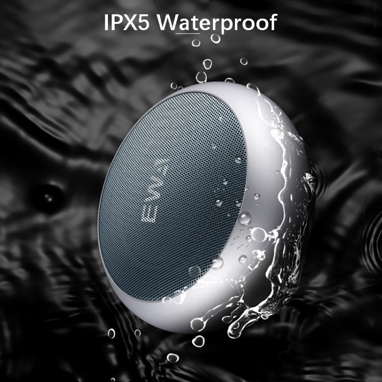 EWA A110 IPX5 Waterproof Portable Mini Metal Wireless Bluetooth Speaker Supports 3.5mm Audio & 32GB TF Card & Calls(Blue) - Mini Speaker by EWA | Online Shopping South Africa | PMC Jewellery