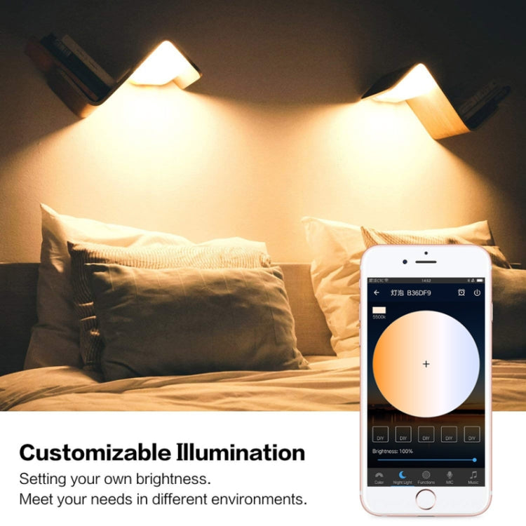 7W  E27 RGBCW WIFI LED smart bulb wireless smart home automation light(RGBCW+Warm White+White) - Smart Light Bulbs by PMC Jewellery | Online Shopping South Africa | PMC Jewellery