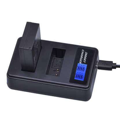 For Canon LP-E12 Smart LCD Display USB Dual-Channel Charger - Battery USB Charger by PMC Jewellery | Online Shopping South Africa | PMC Jewellery