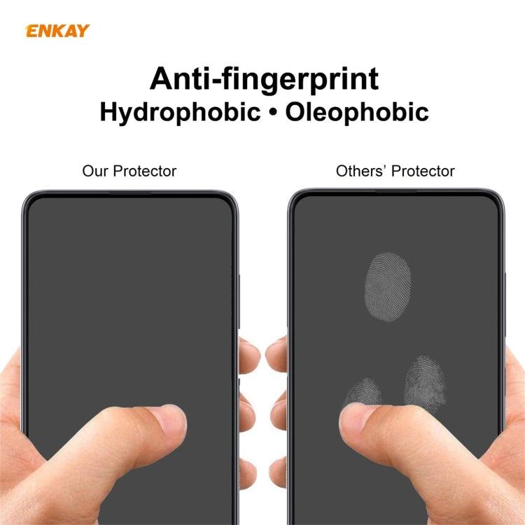 For Redmi Note 10 Pro / Note 10 Pro Max 10 PCS ENKAY Hat-Prince Full Glue 0.26mm 9H 2.5D Tempered Glass Full Coverage Film -  by ENKAY | Online Shopping South Africa | PMC Jewellery