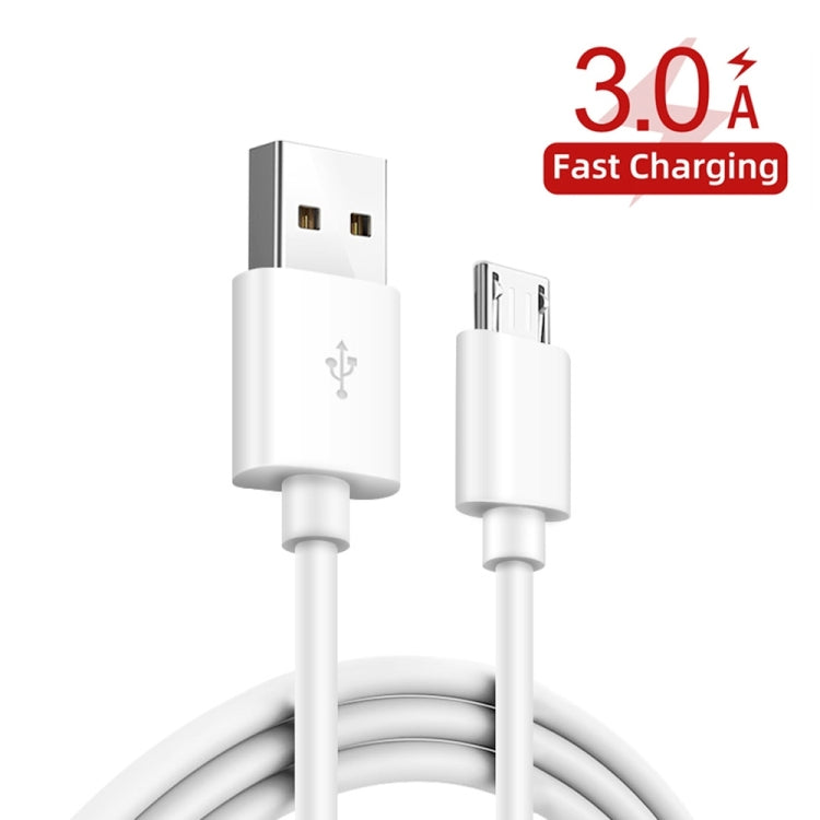 YSY-312PD QC3.0 18W USB + PD 20W USB-C / Type-C Car Charger with USB to Micro USB Data Cable(White) - Car Charger by PMC Jewellery | Online Shopping South Africa | PMC Jewellery