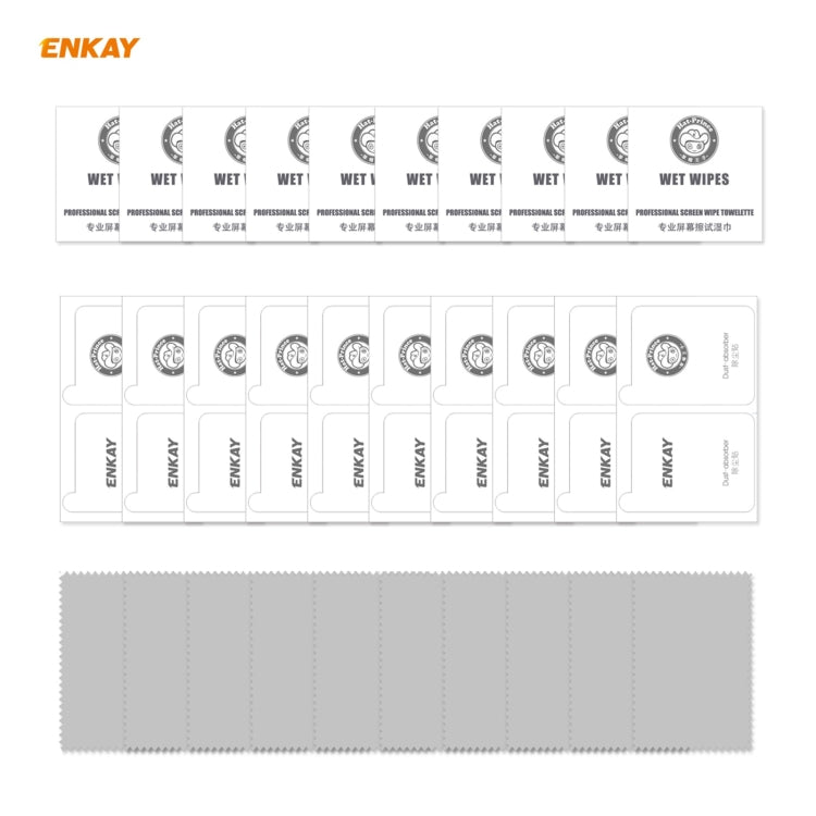 For Xiaomi Poco M3 Pro / Redmi Note 10 5G 10 PCS ENKAY Hat-Prince Full Glue 0.26mm 9H 2.5D Tempered Glass Full Coverage Film -  by ENKAY | Online Shopping South Africa | PMC Jewellery