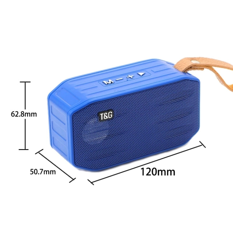 T&G TG296 Portable Wireless Bluetooth 5.0 Speaker Support TF Card / FM / 3.5mm AUX / U-Disk / Hands-free(Black) - Mini Speaker by T&G | Online Shopping South Africa | PMC Jewellery