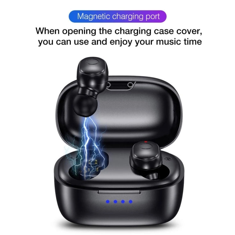 T&G TG911 Bluetooth V5.1 Sport Waterproof Mini Touch-Control Noise Cancelling Earphones(Blue) - Bluetooth Earphone by T&G | Online Shopping South Africa | PMC Jewellery