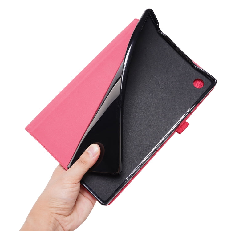 For Samsung Galaxy Tab A8 10.5 2021 Horizontal Flip Fabric PU Leather Tablet Case with Card Slots & Holder(Black) - Other Galaxy Tab PC by PMC Jewellery | Online Shopping South Africa | PMC Jewellery