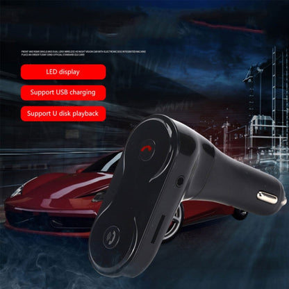 C8 Car Wireless FM Transmitter Modulator Bluetooth  Charger Kit AUX Hands Free Mini MP3 Music Player - Bluetooth Car Kits by PMC Jewellery | Online Shopping South Africa | PMC Jewellery