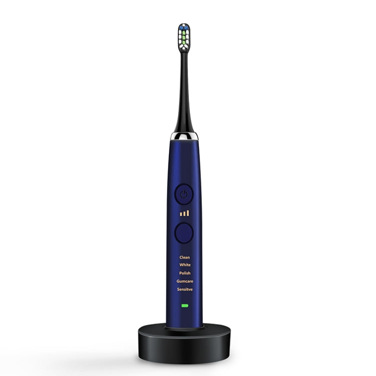 Wireless Induction Charging Ultrasonic Electric Toothbrush(Blue) - Toothbrushes by PMC Jewellery | Online Shopping South Africa | PMC Jewellery