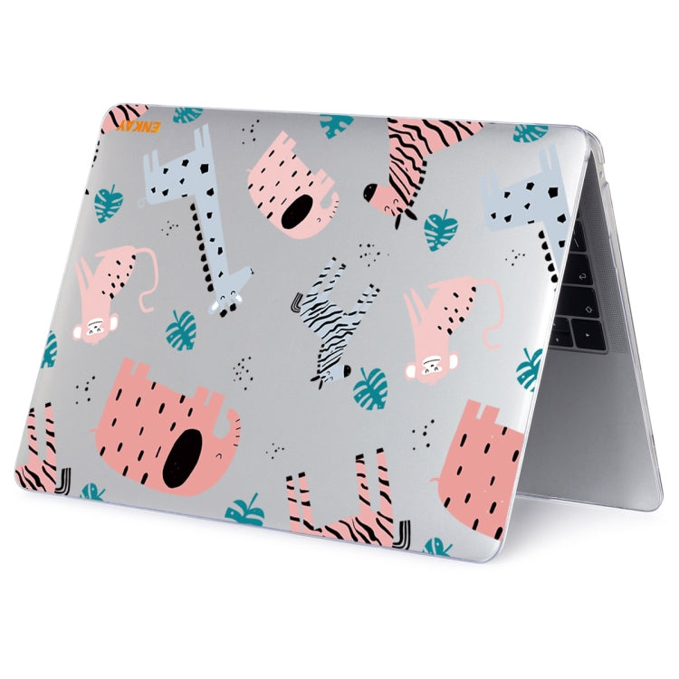 ENKAY Animal Series Pattern Laotop Protective Crystal Case For MacBook Pro 13.3 inch A1706 / A1708 / A1989 / A2159(Animals No.2) - MacBook Pro Cases by ENKAY | Online Shopping South Africa | PMC Jewellery