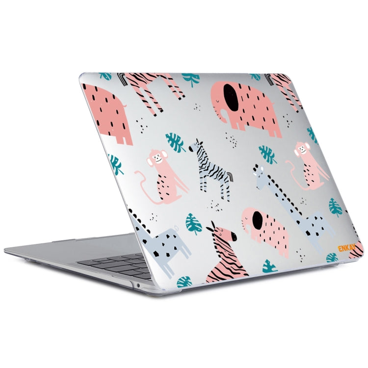 ENKAY Animal Series Pattern Laotop Protective Crystal Case For MacBook Pro 13.3 inch A2251 / A2289 / A2338 2020(Animals No.2) - MacBook Pro Cases by ENKAY | Online Shopping South Africa | PMC Jewellery