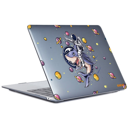 ENKAY Star Series Pattern Laotop Protective Crystal Case For MacBook Pro 13.3 inch A1706 / A1708 / A1989 / A2159(Shark Astronaut) - MacBook Pro Cases by ENKAY | Online Shopping South Africa | PMC Jewellery