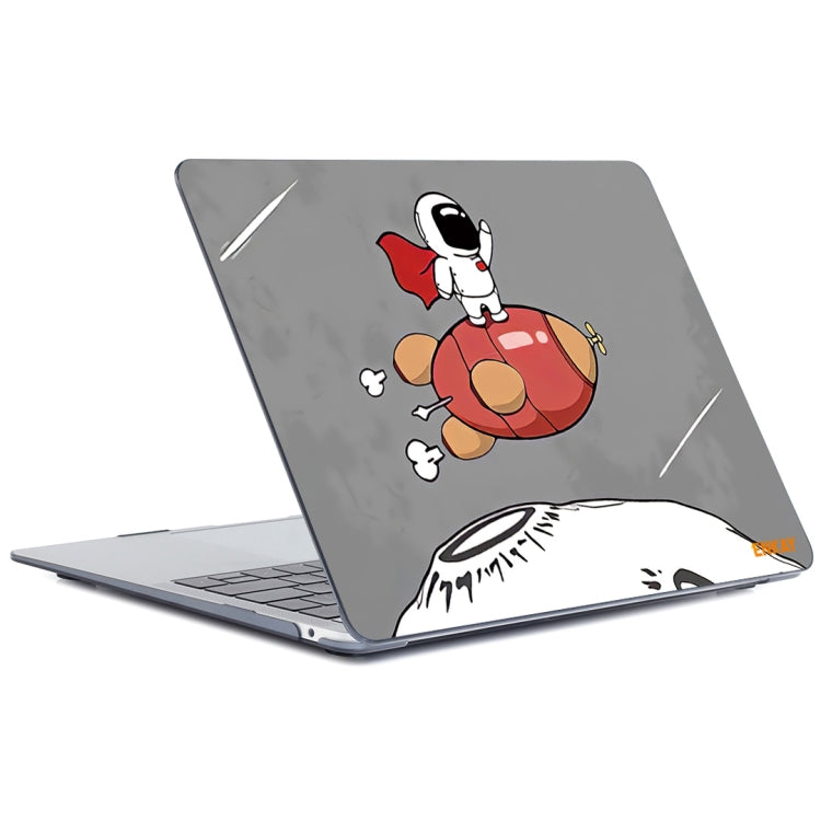 For MacBook Air 13.3 inch A1932 / A2179 / A2337 ENKAY Star Series Pattern Laotop Protective Crystal Case(Rocket Astronaut) - MacBook Air Cases by ENKAY | Online Shopping South Africa | PMC Jewellery