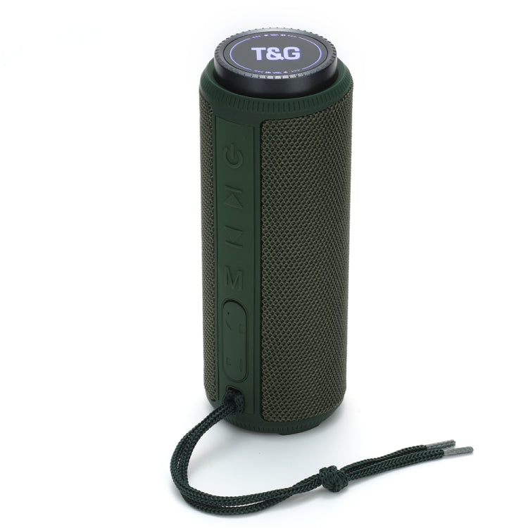 T&G TG332 10W HIFI Stereo Waterproof Portable Bluetooth Speaker(Green) - Desktop Speaker by T&G | Online Shopping South Africa | PMC Jewellery